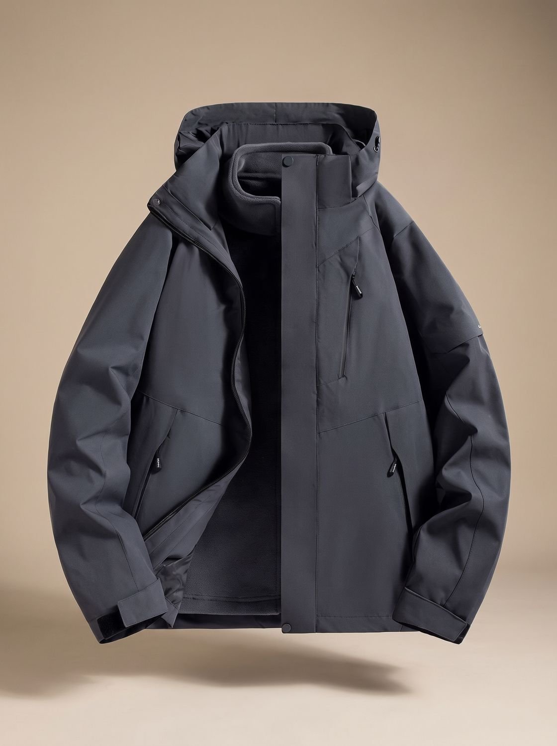 Solstara - Waterproof Hooded Winter Jacket Cold Weather Commuting — view 2 of 10