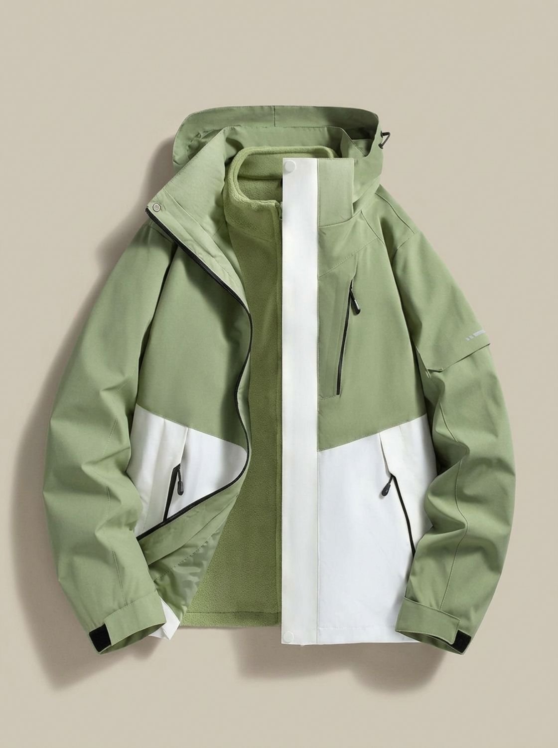 Solstara - Waterproof Hooded Winter Jacket Cold Weather Commuting — view 3 of 10