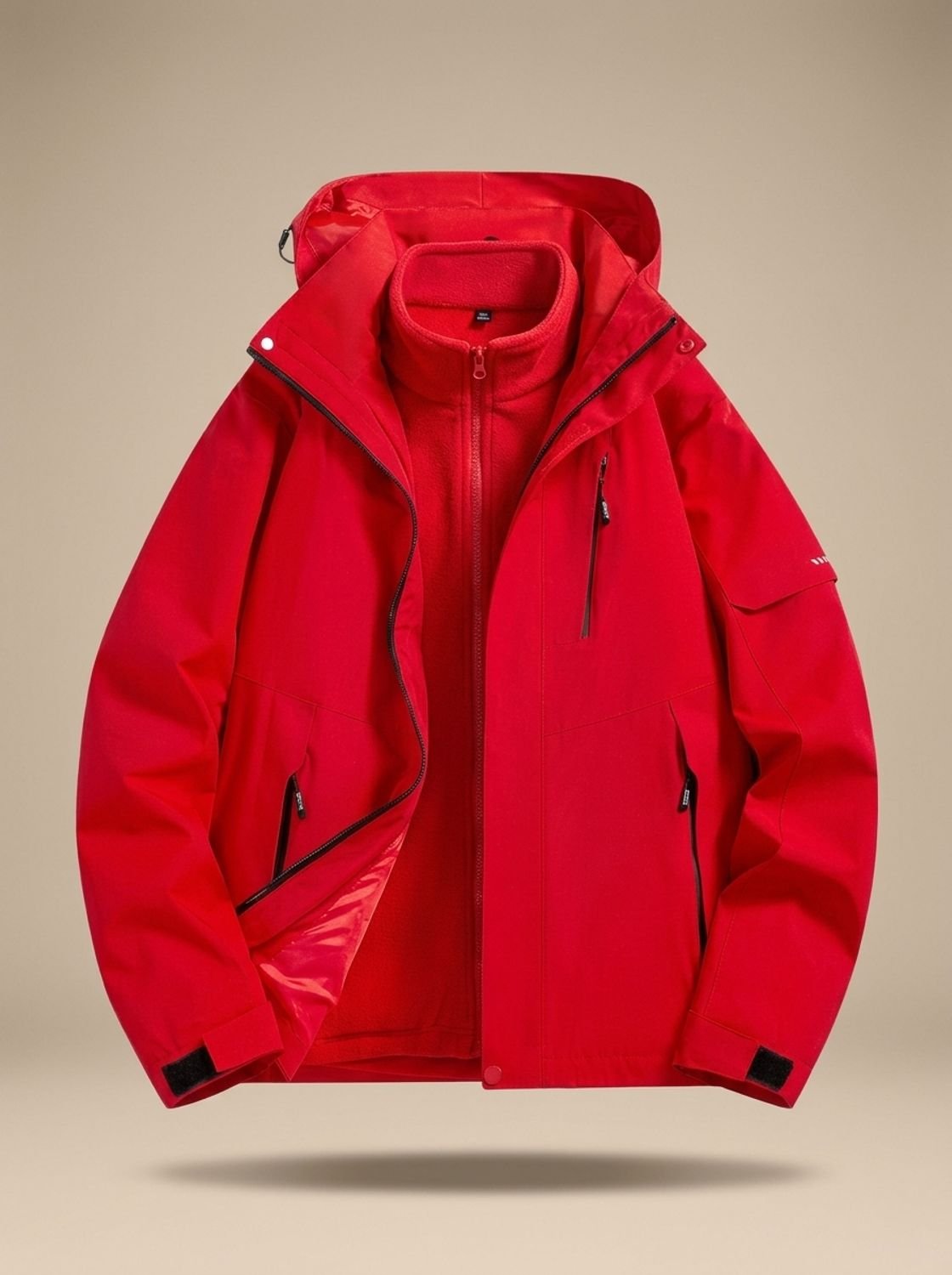 Solstara - Waterproof Hooded Winter Jacket Cold Weather Commuting — view 4 of 10