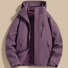 Solstara - Waterproof Hooded Winter Jacket Cold Weather Commuting — view 6 of 10