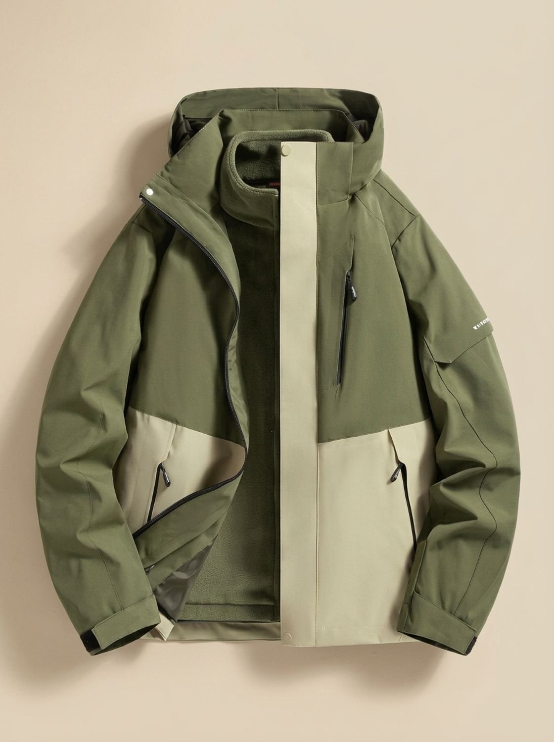 Solstara - Waterproof Hooded Winter Jacket Cold Weather Commuting — view 8 of 10