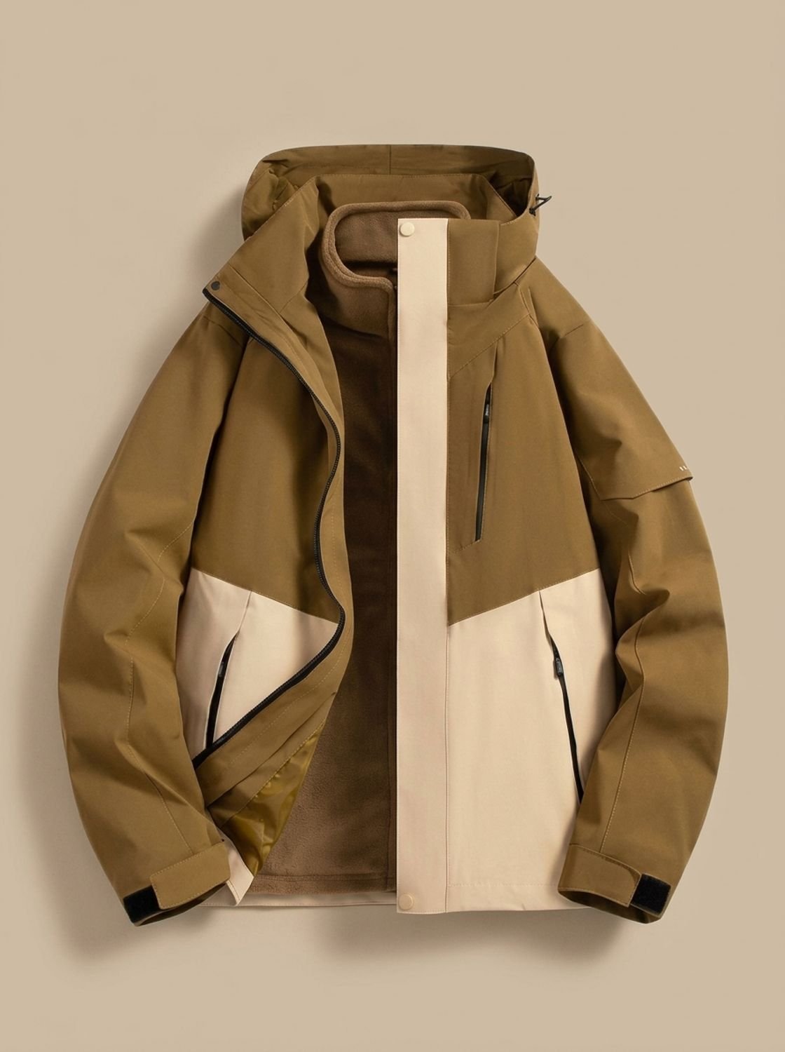 Solstara - Waterproof Hooded Winter Jacket Cold Weather Commuting — view 9 of 10