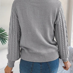 Sorrelle - Cable Knit Pullover Sweater Casual Layering — view 9 of 10