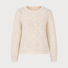 Sorrelle - Ribbed Textured Round Neck Sweater Everyday Layering — view 3 of 5