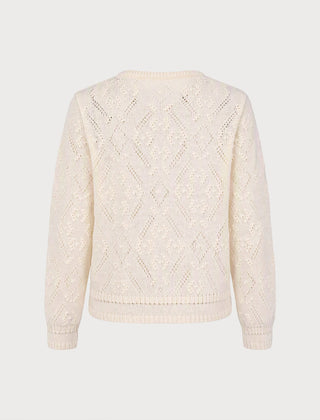 Sorrelle - Ribbed Textured Round Neck Sweater Everyday Layering — view 4 of 5
