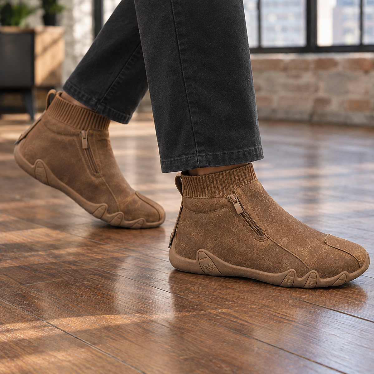 Teloren - Side Zip Ankle Boots Everyday Wear — view 3 of 4