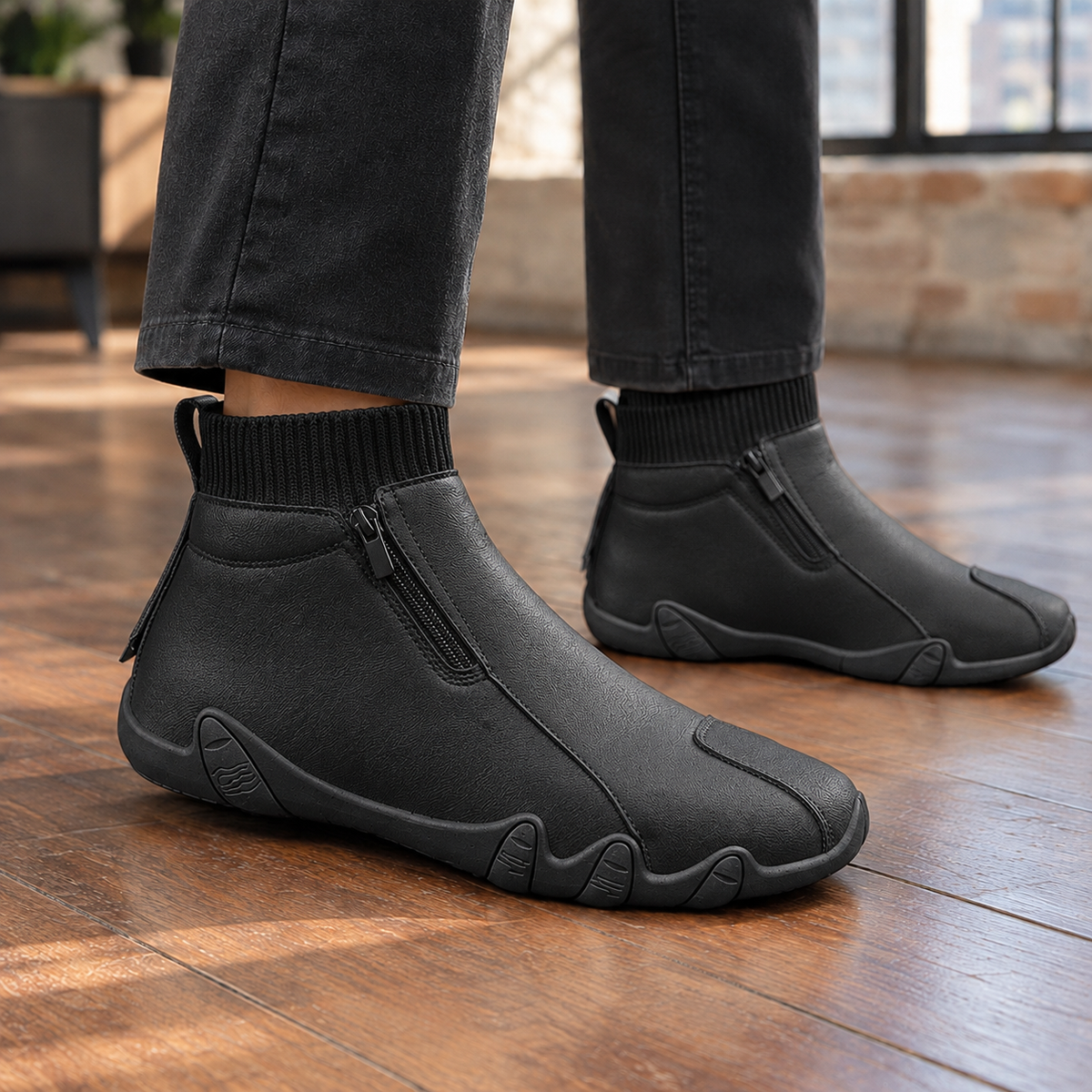 Teloren - Side Zip Ankle Boots Everyday Wear — view 4 of 4