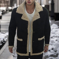 Thalvera - Lapel Collar Winter Jacket Cold Weather Commuting — view 3 of 3