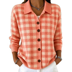 Thornleigh - Plaid Knit Cardigan For Cool Mornings — view 5 of 7