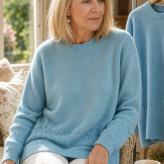Twillora - Textured Twist Stitch Pullover For Layering — view 6 of 10