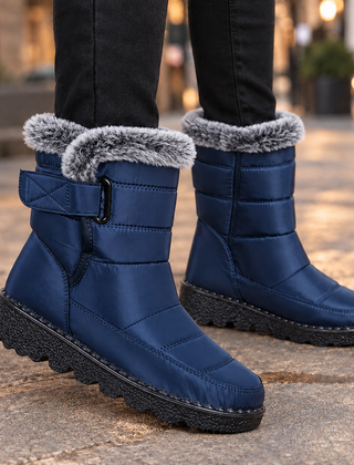 Velbourne - Plush Collar Mid-Calf Boots Everyday Wear — view 4 of 4