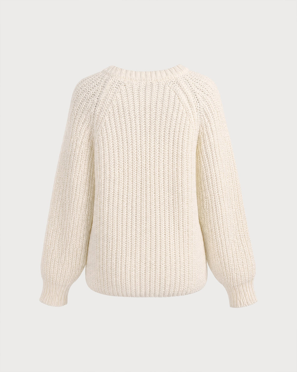 Velenne - Textured Knit Button Cardigan Cold Weather Layering — view 3 of 4