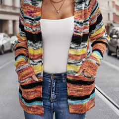 Vellamira - Long Sleeve Knit Layering Cardigan Cold Weather — view 4 of 10