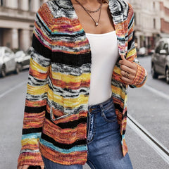Vellamira - Long Sleeve Knit Layering Cardigan Cold Weather — view 5 of 10