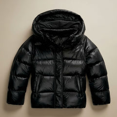 Vellastra - Hooded Quilted Puffer Jacket Cold Weather Commuting — view 7 of 8