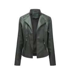 Vellora - Genuine Lambskin Leather Coat Office To Weekend Wear — view 10 of 10