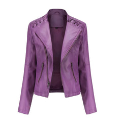 Vellora - Genuine Lambskin Leather Coat Office To Weekend Wear — view 3 of 10