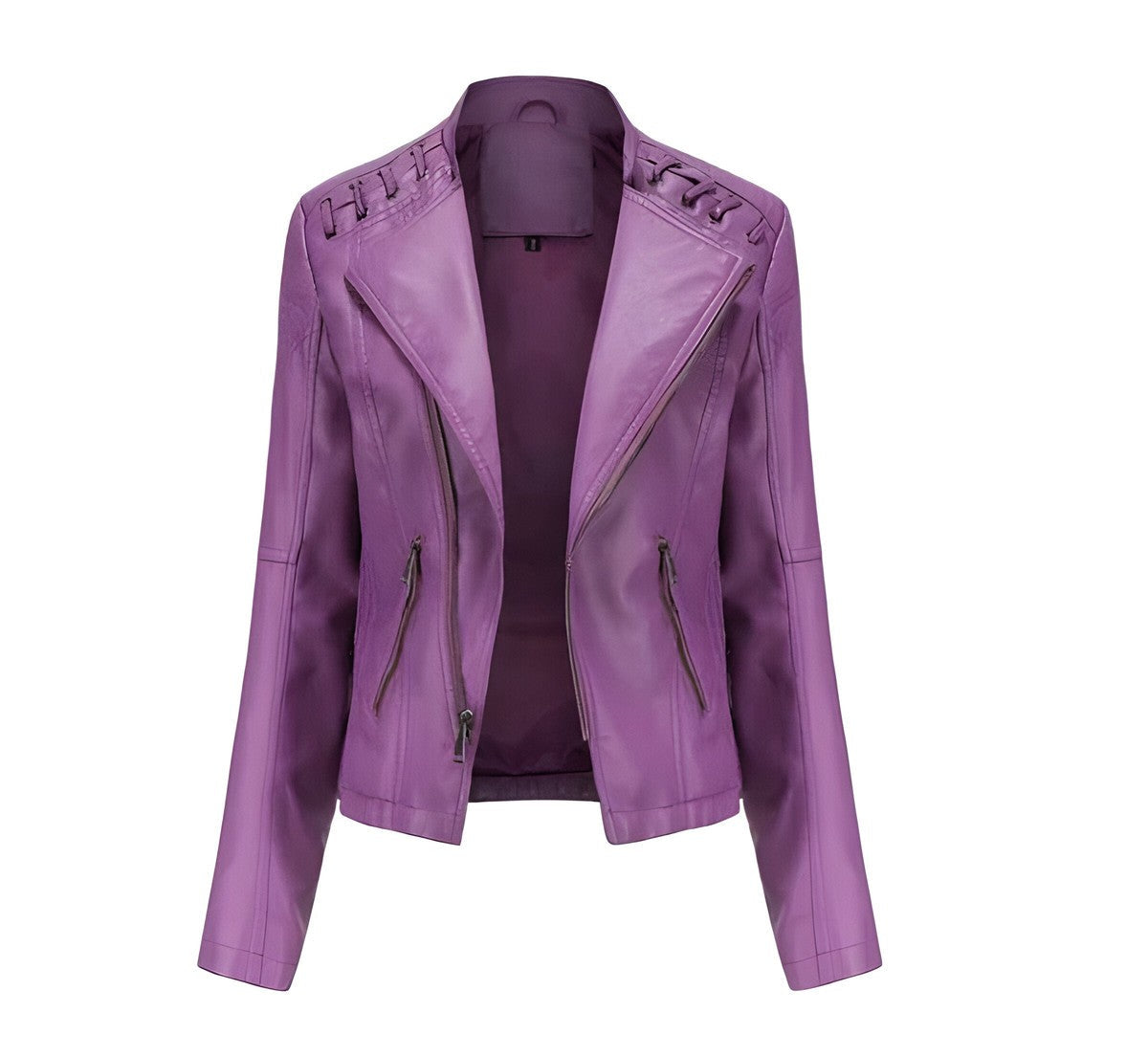 Vellora - Genuine Lambskin Leather Coat Office To Weekend Wear — view 3 of 10