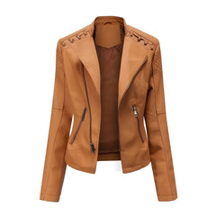 Vellora - Genuine Lambskin Leather Coat Office To Weekend Wear — view 7 of 10