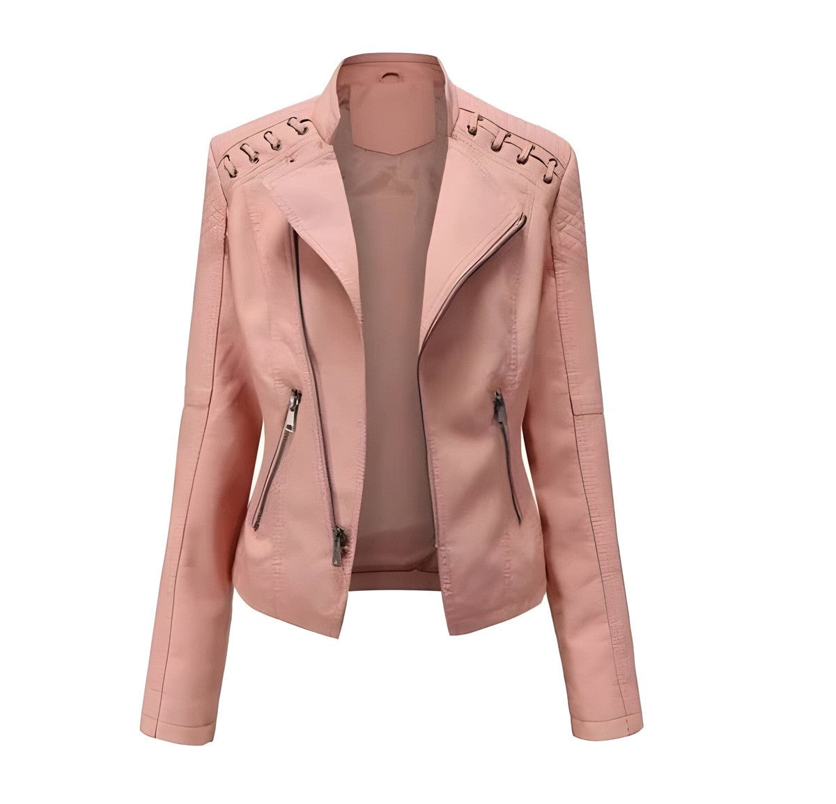 Vellora - Genuine Lambskin Leather Coat Office To Weekend Wear — view 8 of 10