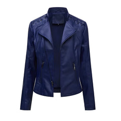 Vellora - Genuine Lambskin Leather Coat Office To Weekend Wear — view 9 of 10
