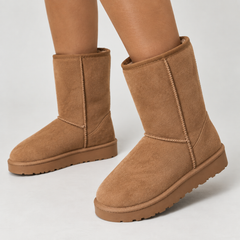 Velura - Suede-Look Lined Boots For Everyday Styling — view 2 of 5