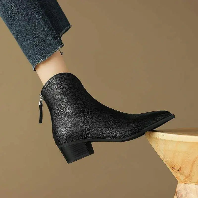 Verano - Pointed Toe Ankle Boots Office Wear — view 4 of 10