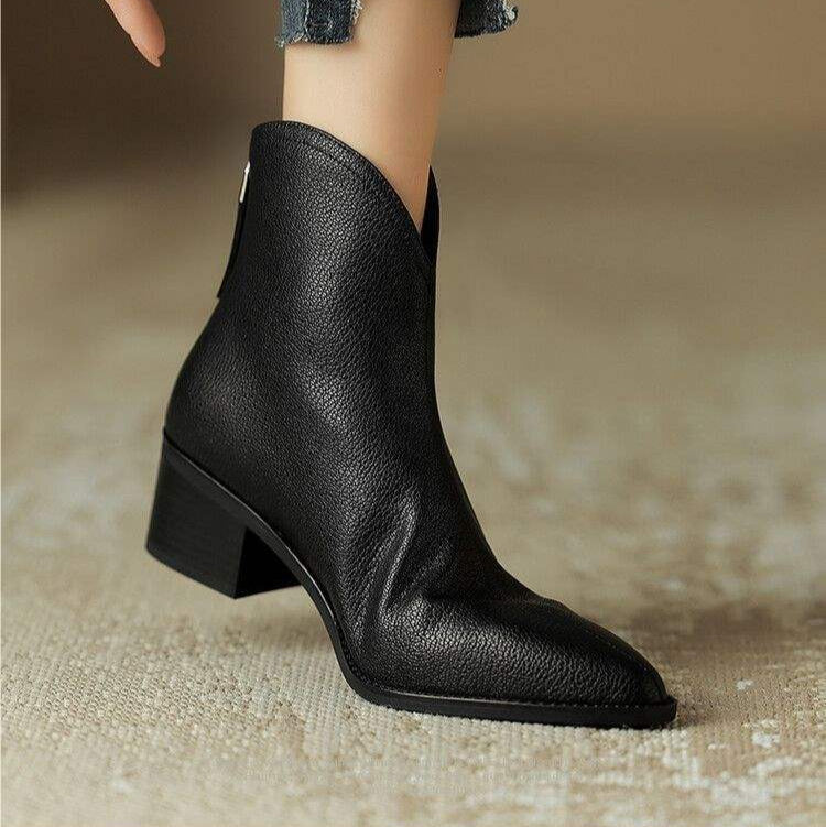 Verano - Pointed Toe Ankle Boots Office Wear — view 6 of 10