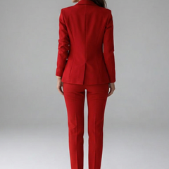 Verantia - Double Breasted Blazer Set Office Wear — view 5 of 9