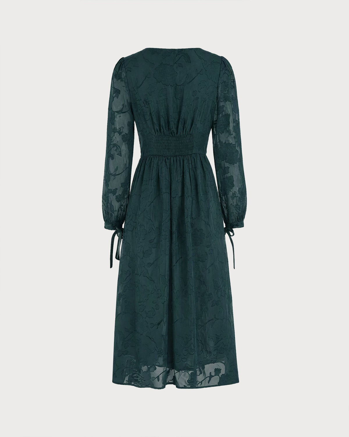 Verdessa - Floral Jacquard Midi Dress Wedding Guest Occasions — view 6 of 7