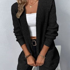 Verlane - Textured Knit Layering Cardigan For Everyday Wear — view 3 of 4