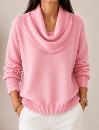 Verlanie - Cowl Neck Sweater For Everyday Wear — view 8 of 10