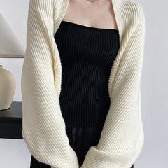 Verlenne - Open Front Knit Shrug Cardigan — view 8 of 10