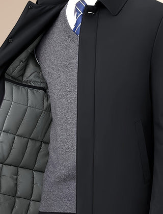 Verrano - Reversible Collar Zipper Jacket Autumn Winter Wear — view 10 of 10