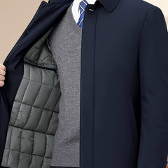 Verrano - Reversible Collar Zipper Jacket Autumn Winter Wear — view 2 of 10