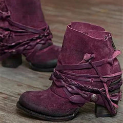 Vezara - Textured Ankle Boots For Casual Outings — view 3 of 3