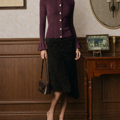 Vintrose - Knit Button Cardigan For Autumn Winter Wear — view 2 of 5