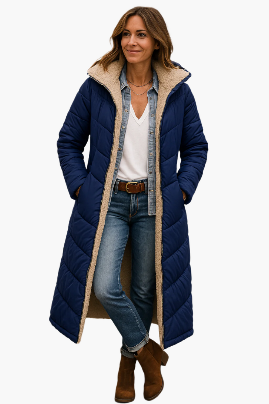Wintera - Longline Hooded Puffer Jacket Cold Weather Wear — view 2 of 7