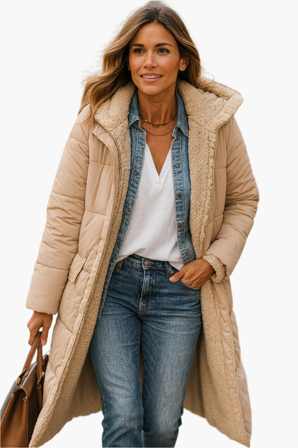 Wintera - Longline Hooded Puffer Jacket Cold Weather Wear — view 4 of 7