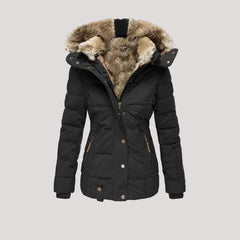 Winterlyn - Fur Hood Quilted Winter Jacket
