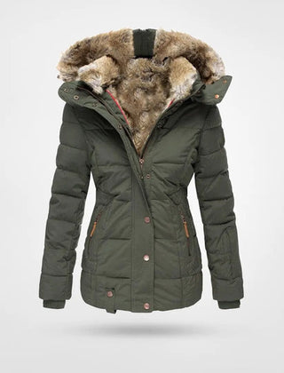 Winterlyn - Fur Hood Quilted Winter Jacket — view 2 of 5