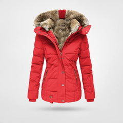 Winterlyn - Fur Hood Quilted Winter Jacket — view 3 of 5