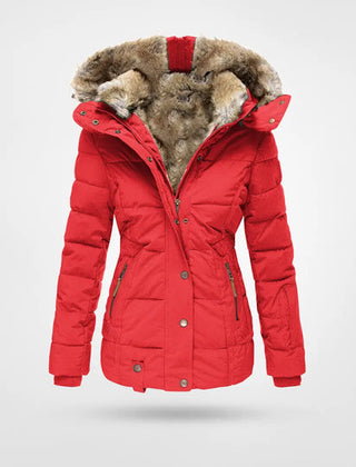 Winterlyn - Fur Hood Quilted Winter Jacket — view 3 of 5