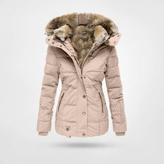 Winterlyn - Fur Hood Quilted Winter Jacket — view 5 of 5