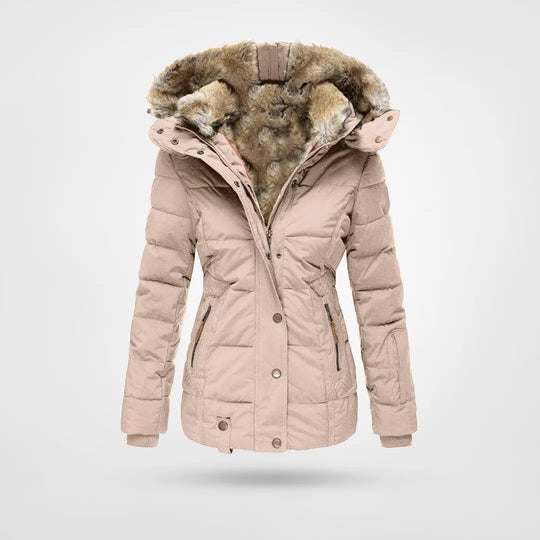 Winterlyn - Fur Hood Quilted Winter Jacket — view 5 of 5