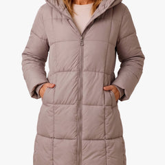 Wintervale - Hooded Puffer Jacket Mid Thigh Length — view 10 of 10