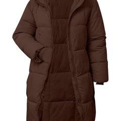 Wintervale - Hooded Puffer Jacket Mid Thigh Length — view 2 of 10