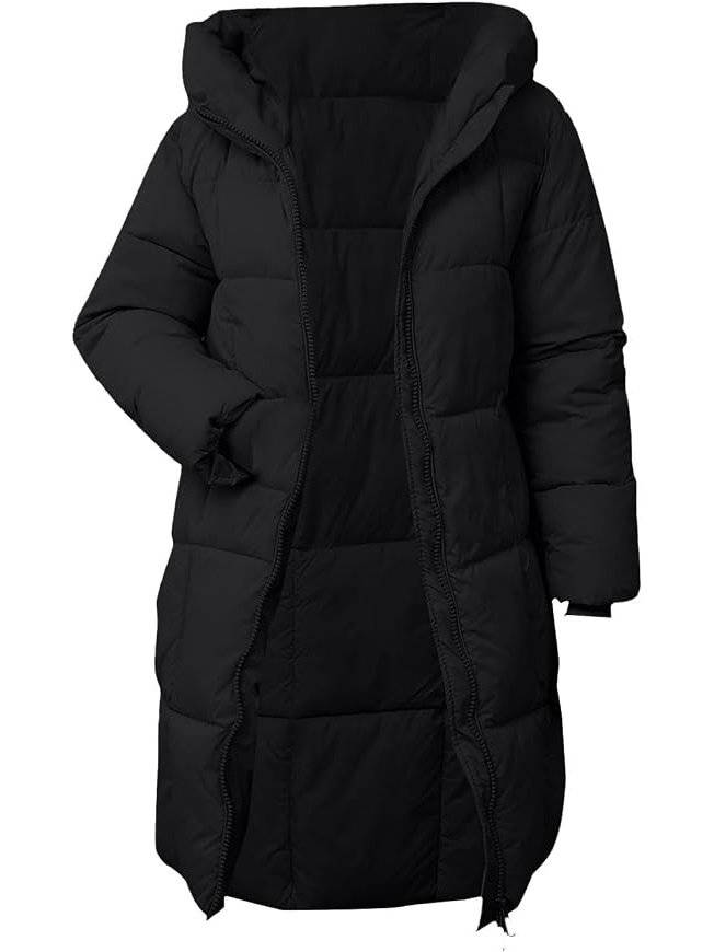 Wintervale - Hooded Puffer Jacket Mid Thigh Length — view 5 of 10