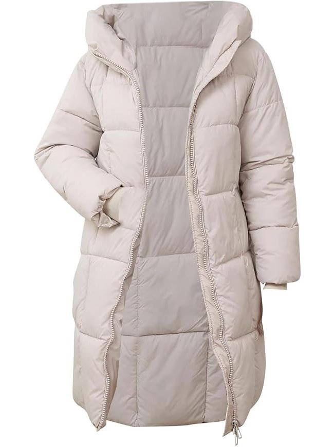 Wintervale - Hooded Puffer Jacket Mid Thigh Length — view 7 of 10