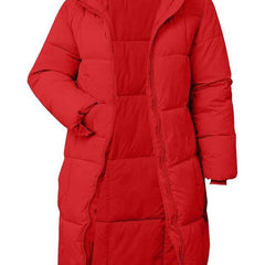 Wintervale - Hooded Puffer Jacket Mid Thigh Length — view 9 of 10